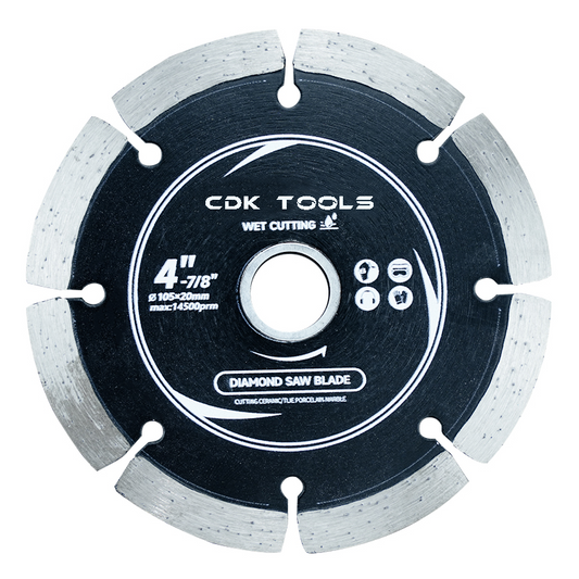Wet Cut Use: 4''-7/8'', 8 Tooth, Diamond cutting dsic for tile, ceramic, stone, High speed