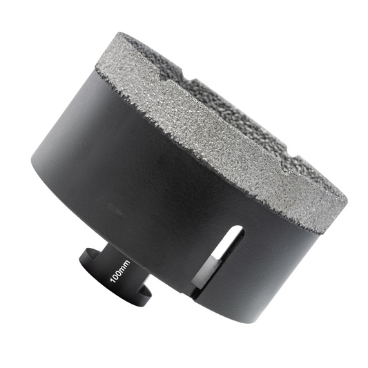 100mm Matrix Diamond Crown Porcelain Tiles Core Drill Bit Set Ceramic Core Bit