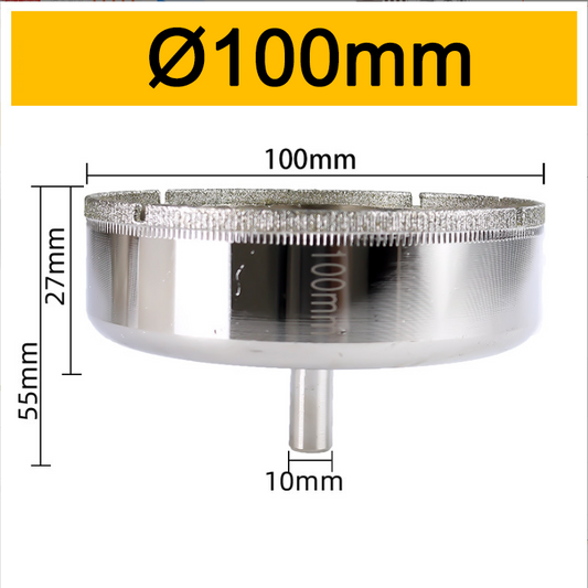 100mm Coring Diamond Core Drill Bit for Tile