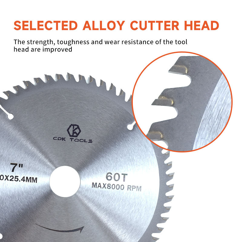 TCT 8in 100T Universal Sawblade Circular Saw Blade for Wood Cutting