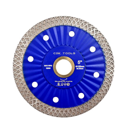 5" 125mm Turbo Diamond Saw Blade Cutting Disc For Ceramic Tile