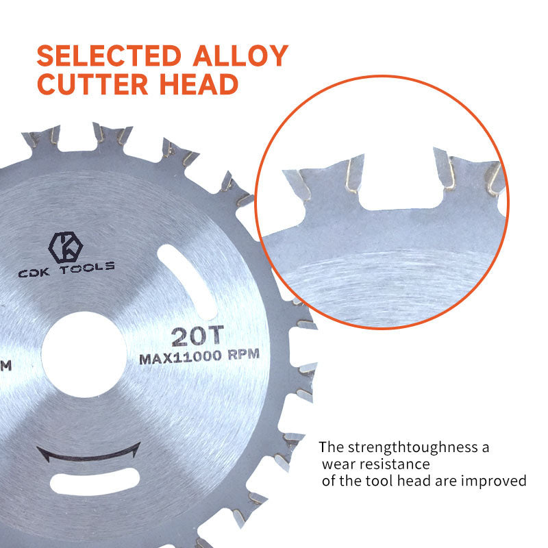 TCT Carbide Steel Circular Saw Blade for Woodworking Tools for Wood Cutting