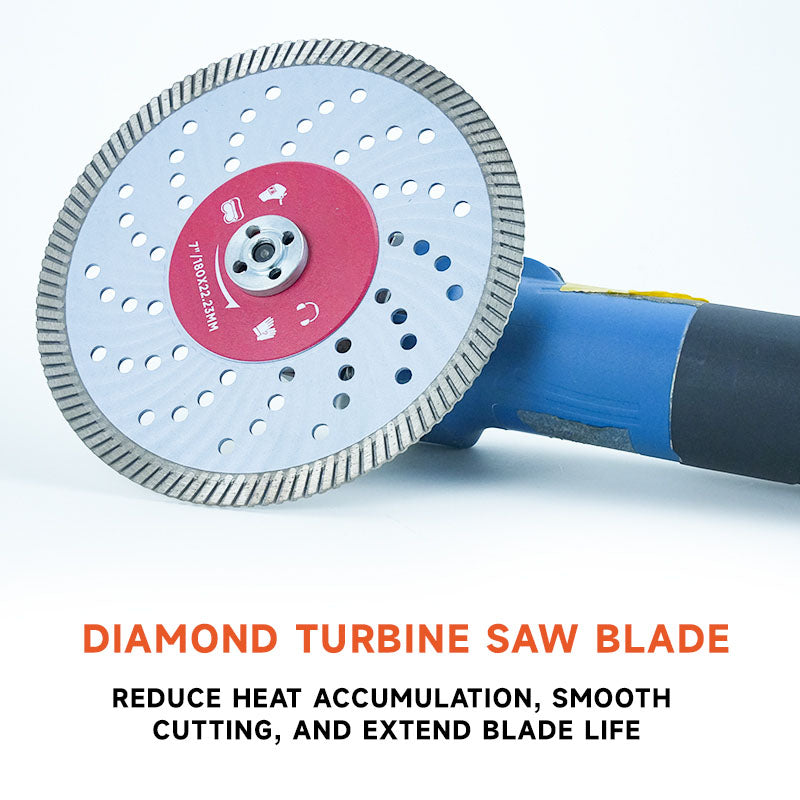 Dry Wet Cutting 7 Inch Diamond Cutting Saw Blade Turbo Marble Diamond Saw Blade