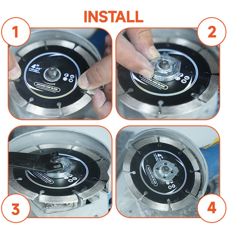 Cold Press Saw Blade 230mm Cutting Use Angle Grinder Cutting Tool Diamond Cutting Blade