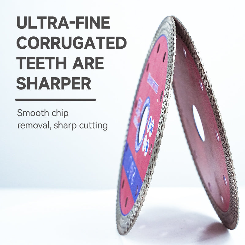 OEM High-End 105mm Circular Ultra-Thin Stone Turbine Diamond Cutting Saw Blade for Marble & Brick