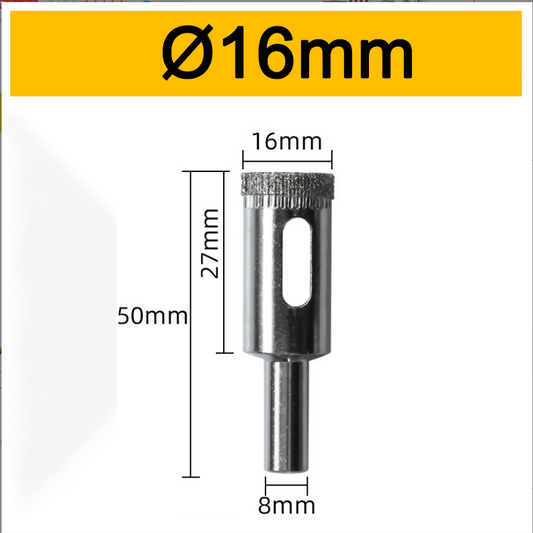 16mm High Quality Electroplated Diamond Drill Bit for Glass and Marble