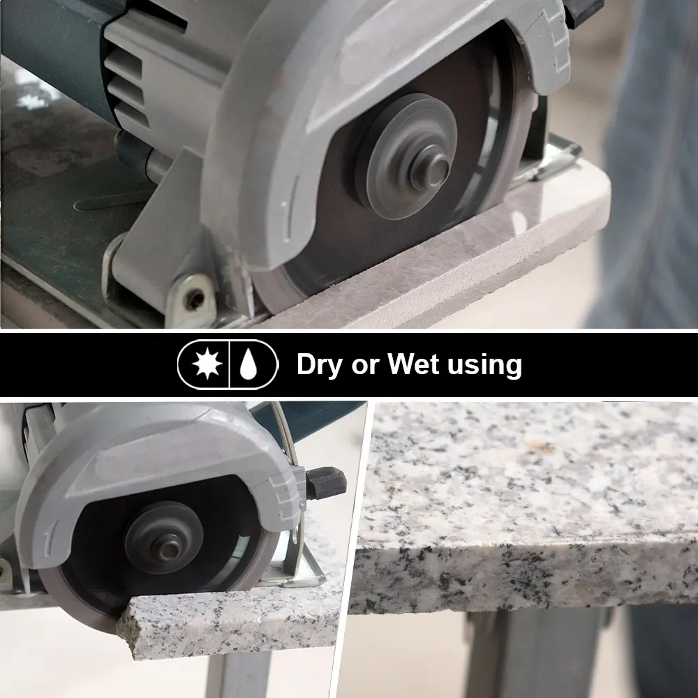 Wholesale Price 5 Inch 125mm Diamondsaw Blade Diamond Turbo Saw Blade for Granite Quartz Cabinet