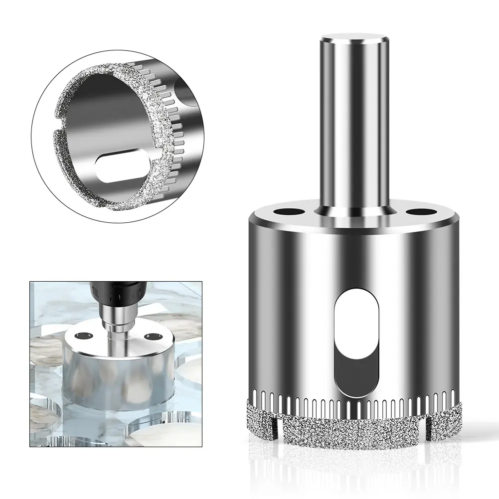 150mm Electroplated Diamond Thin Wall Drill Tools for Glass Diamond Core Drill Bit for Porcelain Thin Wall Drill for Granite Tile