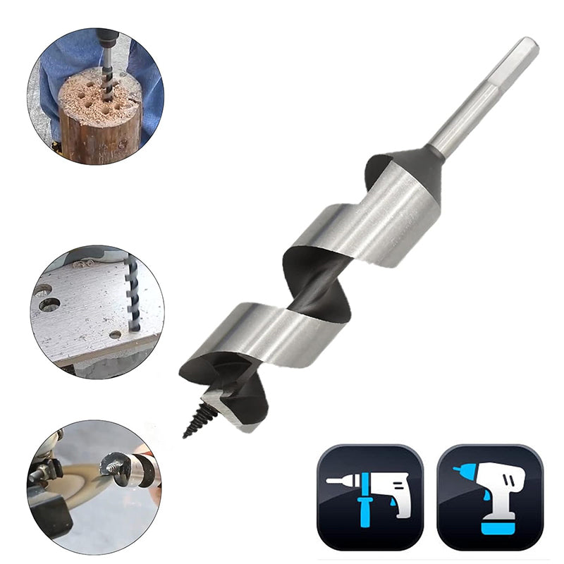 Hexagonal Shank Woodworking HSS Twist Auger Drill Bit