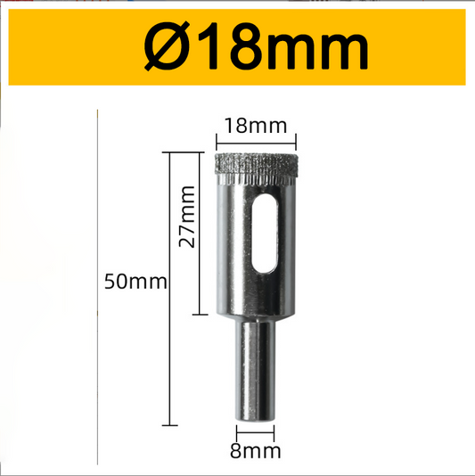 18mm Drill Bits Sharpening Tool Segment Diamond Core Drilling Bits Hole Saw for Tile and Glass
