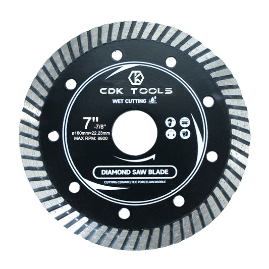 Ultra Thin Turbo Diamond Tile Cutting 180Mm Diamond Blade