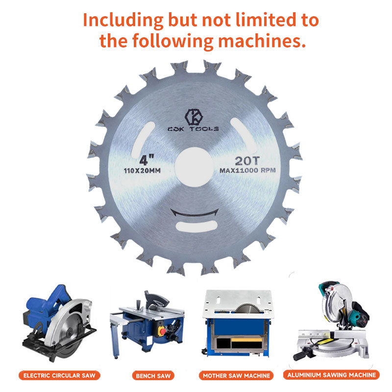 TCT Carbide Steel Circular Saw Blade for Woodworking Tools for Wood Cutting