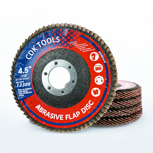 Cost-Effective 4.5'' Flap disc OBM Customizable Flexible Plate Wheel Polishing Disc