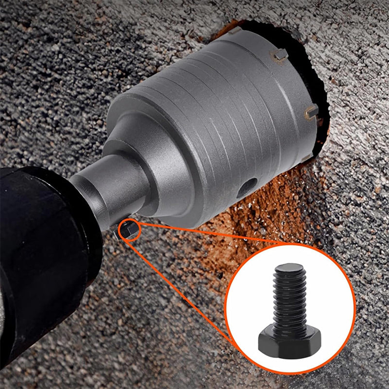 Sds Plus Shank Carbide Tip Wall Hole Saw Cutter For Air Conditioning Drilling Holes Concrete Cement Wall Core Drill Bit Kit