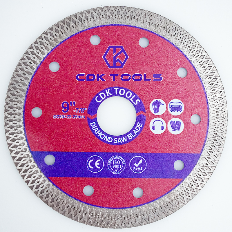 230mm 9" Diamond Circular Angle Grinder Stone Brick Concrete Cutting Disc Diamond Saw Blade