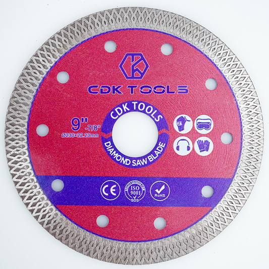 230mm 9" Diamond Circular Angle Grinder Stone Brick Concrete Cutting Disc Diamond Saw Blade