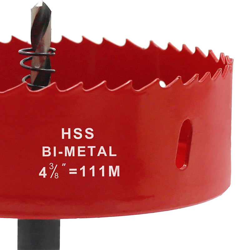Bi-Metal Hole Saw HSS M42 Hole Cutter for Wood, Plastic, Drywall, Plasterboard and Soft Metal Sheet