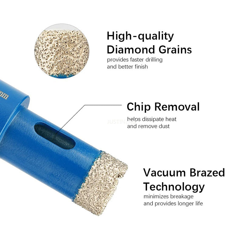 130mm Diamond Core Drill Bit Vacuum Brazed for Tile Granite Glass Hole Saw Drilling Premium Product Category