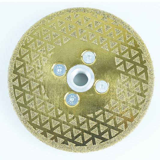 Diamond Saw Blade Red Hot Marble Cutting Disc Disk Electroplated Power Tools 125mm Diamond Cutter with Flange