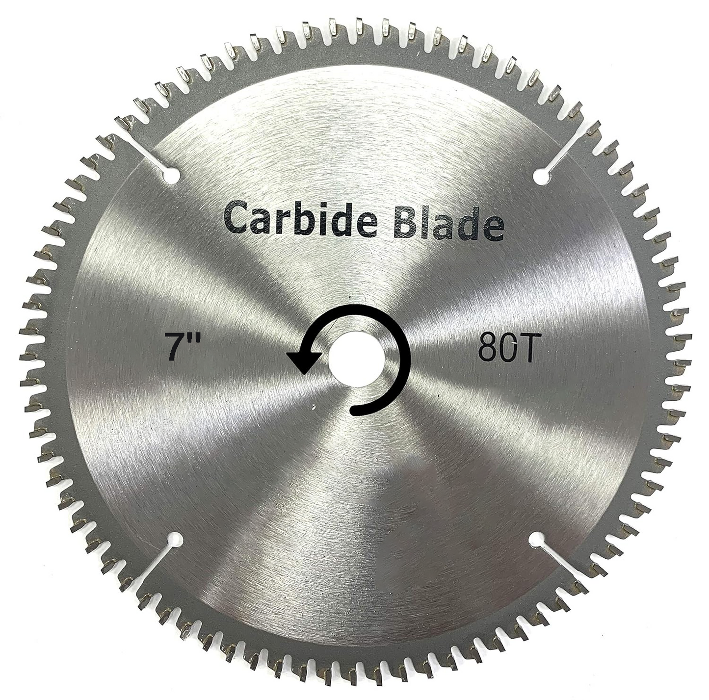 7'' 80T Woodworking Saw Blade Wood Cutting Circular Saw Blade For Wood