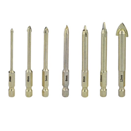 Spear Head Ceramic Porcelain Marble Tungsten Tile Glass Drill Bit