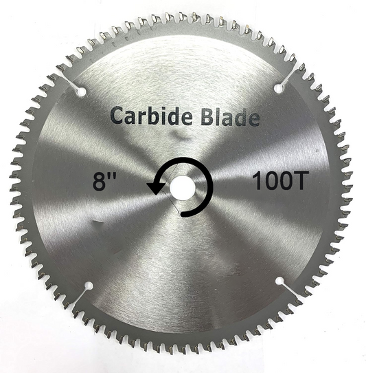 TCT 8in 100T Universal Sawblade Circular Saw Blade for Wood Cutting