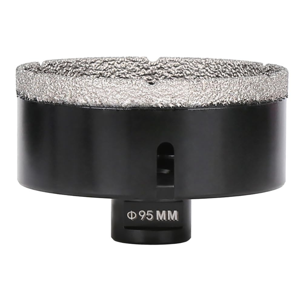 M14 Dry/Wet 95mm Diamond Hole Saw Bit Set Diamond Drill Bit Kit Diamond Core Drill Bit Set for Porcelain Tile Ceramic Marble