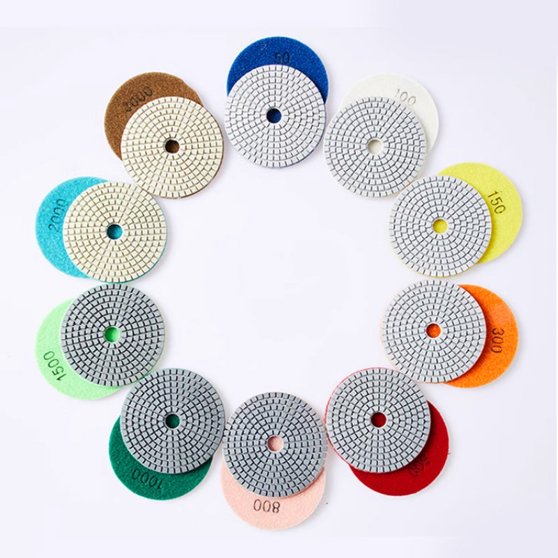 Diamond Wet Polishing Pad High Quality Hand Abrasive Tool for Ceramic Granite Marble Quartz