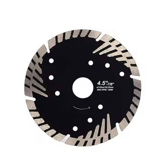 Diamond Saw Blade for Granite Marble Stone Fast Cut 4.5 Inch Durable 115mm