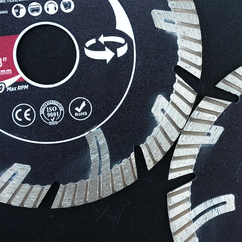 180mm Diamond Cutting Disc Reinforced Circular Diamond Saw Blade For Cutting Stone Concrete And Tile