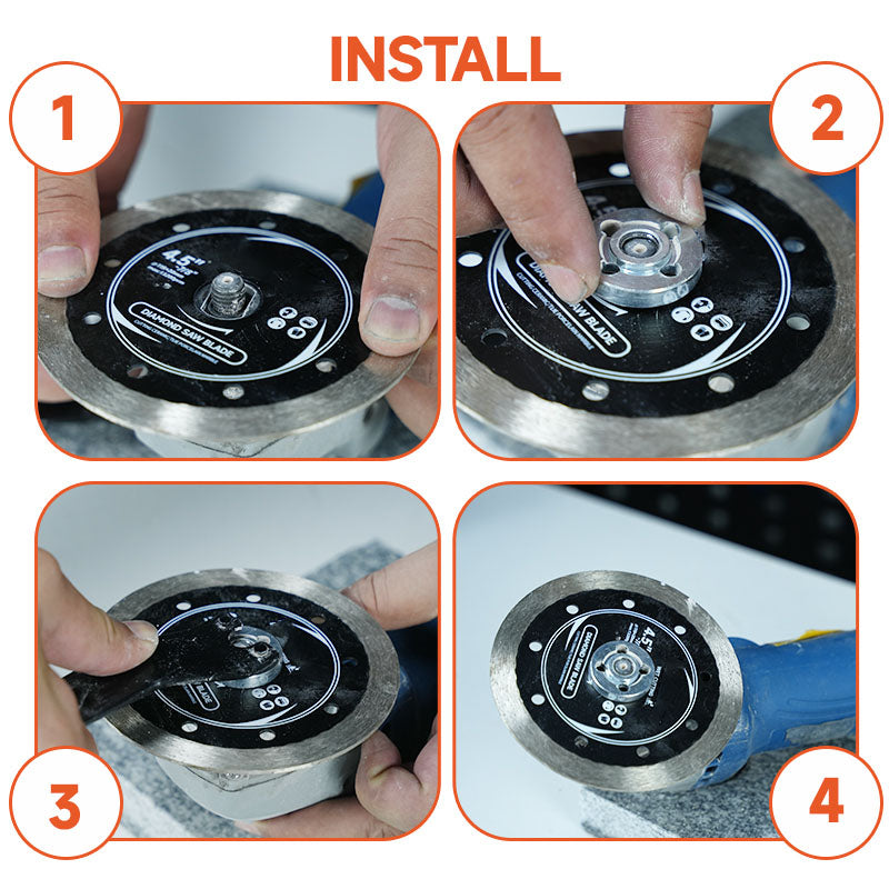 Factory Custom Diamond Saw Blade Cutting Disc 105/110/115/125/150/180/230mm Customizable Sizes