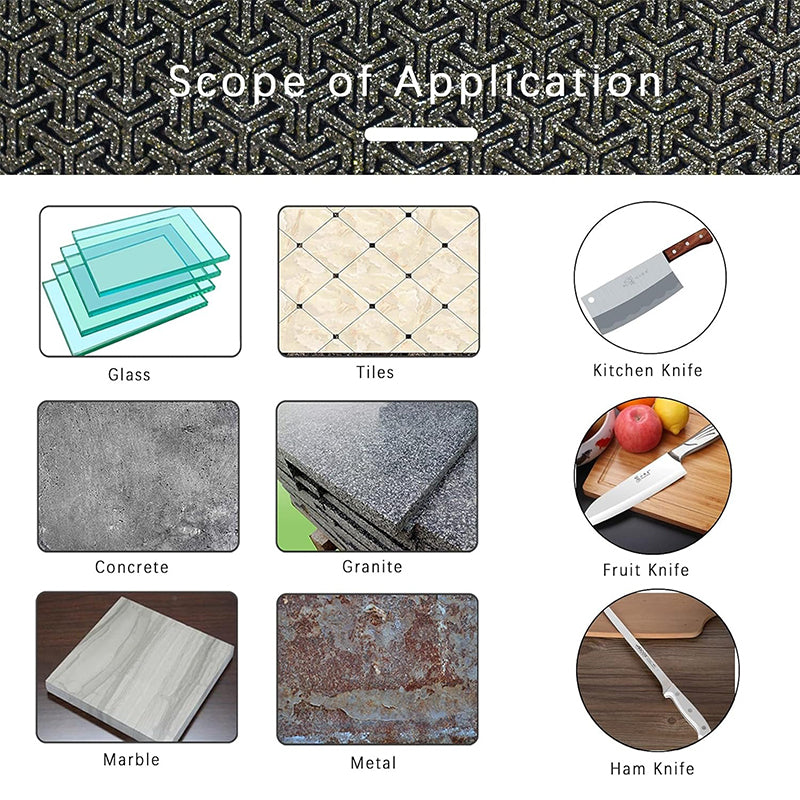 Diamond Sharpening Stone Factory Direct Sales Resin Hand Polishing Pad for Marble Ceramic Glass