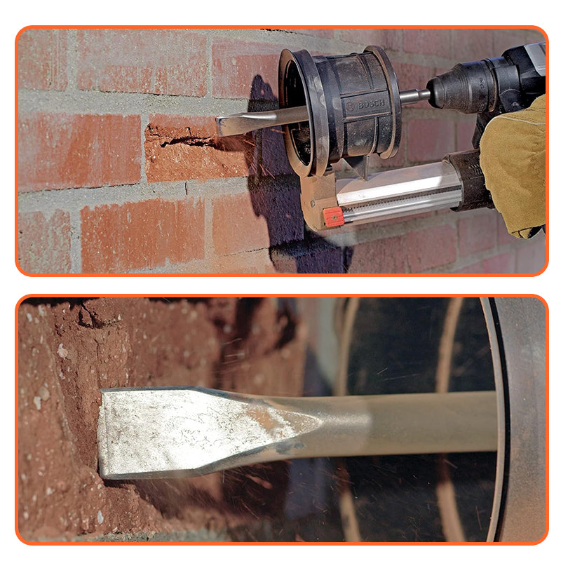 Factory Sales Pointed Chisel in Stock High Quality Sds-plus Max 40Cr Steel Carving Chisel Straight Steel