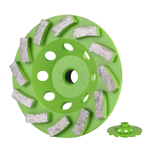 Diamond Turbo Grinding Cup Wheel Medium Grit for Grinder for Concrete Granite Marble Grinding