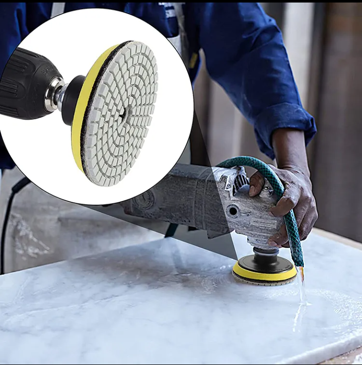 Diamond Wet Polishing Pad High Quality Hand Abrasive Tool for Ceramic Granite Marble Quartz