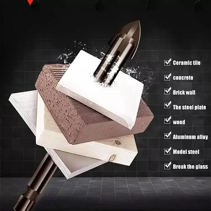 Spear Head Ceramic Porcelain Marble Tungsten Tile Glass Drill Bit