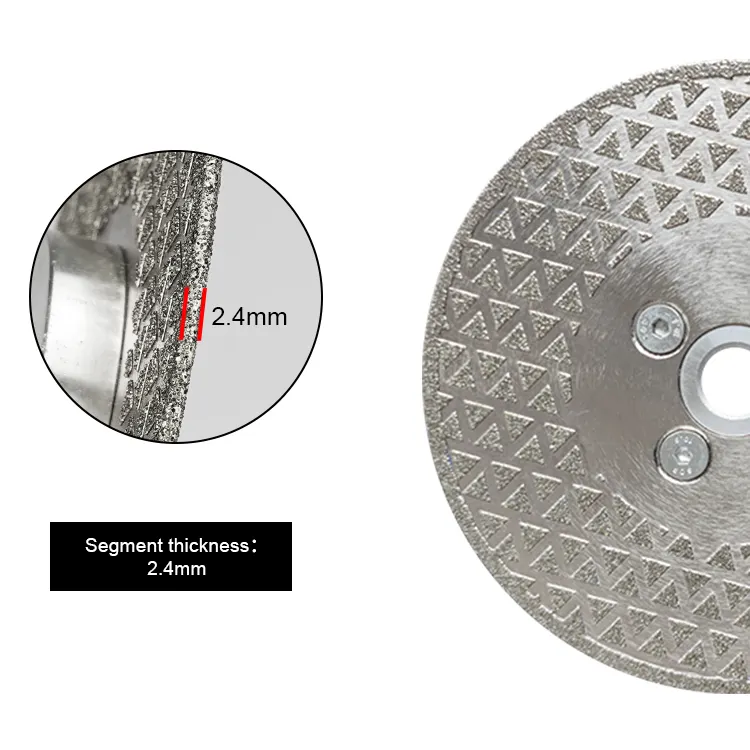 125mm Diamond Grinding Disc for Granite Marble Single Side Coated Diamond Cutting Wheel