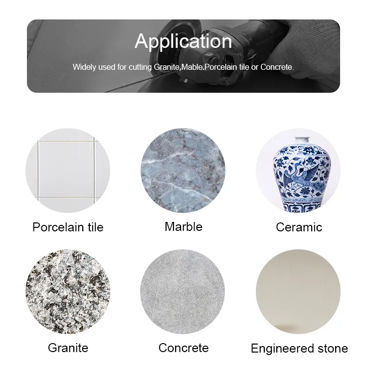 125mm Diamond Grinding Disc for Granite Marble Single Side Coated Diamond Cutting Wheel
