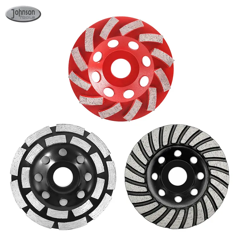 Diamond Turbo Grinding Cup Wheel Medium Grit for Grinder for Concrete Granite Marble Grinding