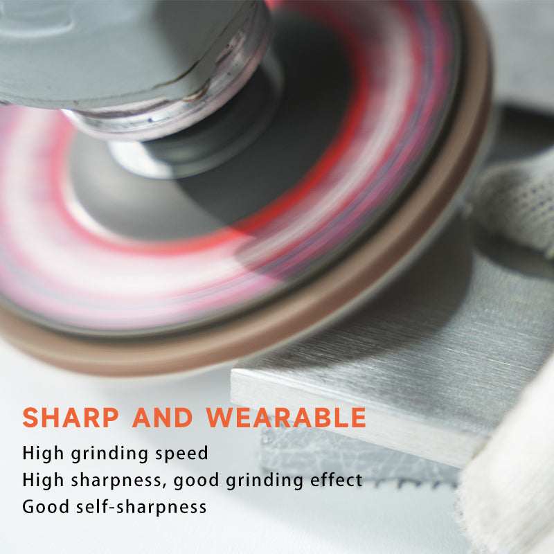 Cost-Effective 4.5'' Flap disc OBM Customizable Flexible Plate Wheel Polishing Disc