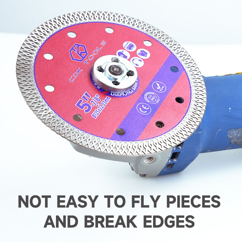 OEM High-End 105mm Circular Ultra-Thin Stone Turbine Diamond Cutting Saw Blade for Marble & Brick