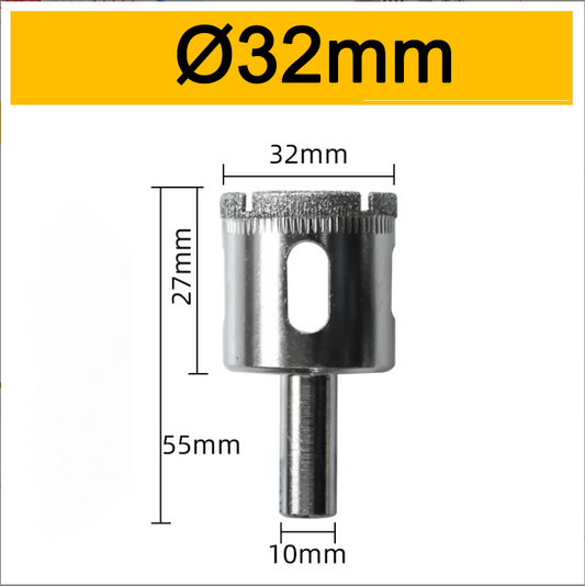 Hot Sell 32mm Diamond Core Drill Bit Hole Saw with Center Bit for Granite Marble Glass Tile Drilling