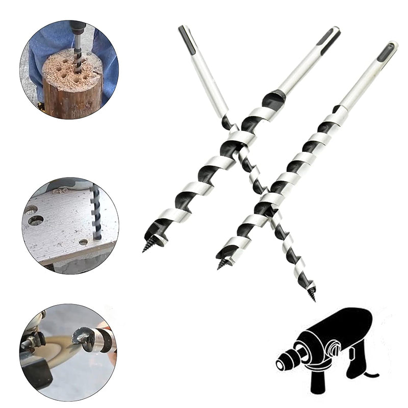 Hexagonal Shank Woodworking HSS Twist Auger Drill Bit