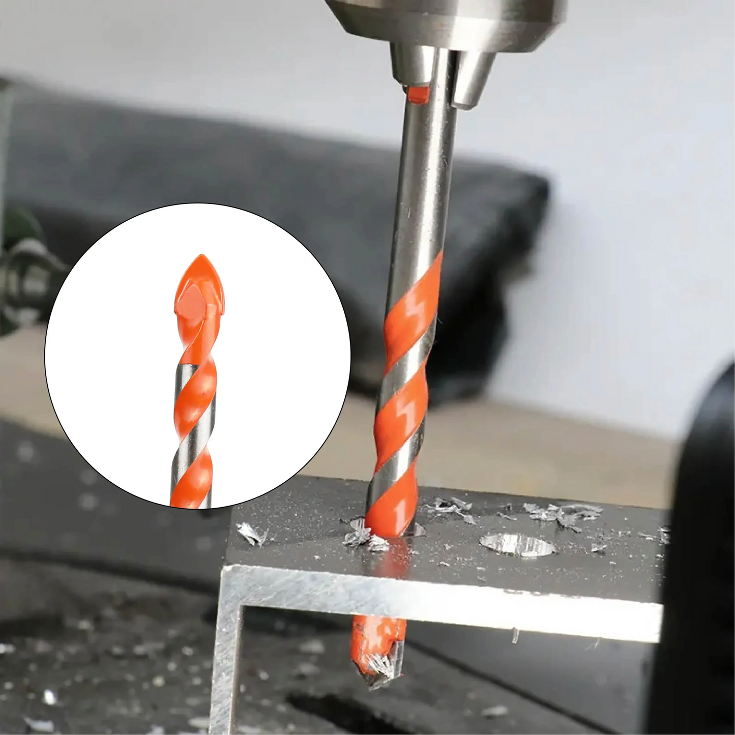 Carbide Tip SDS Plus Masonry Drill Bit for Concrete