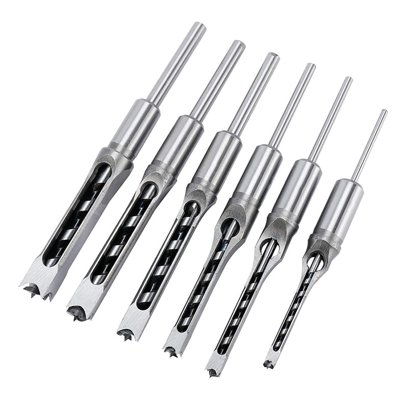 Hot Sale Metal Material square Hole Drill Bit for Wood of Power Tools 6-25mm Size Customization