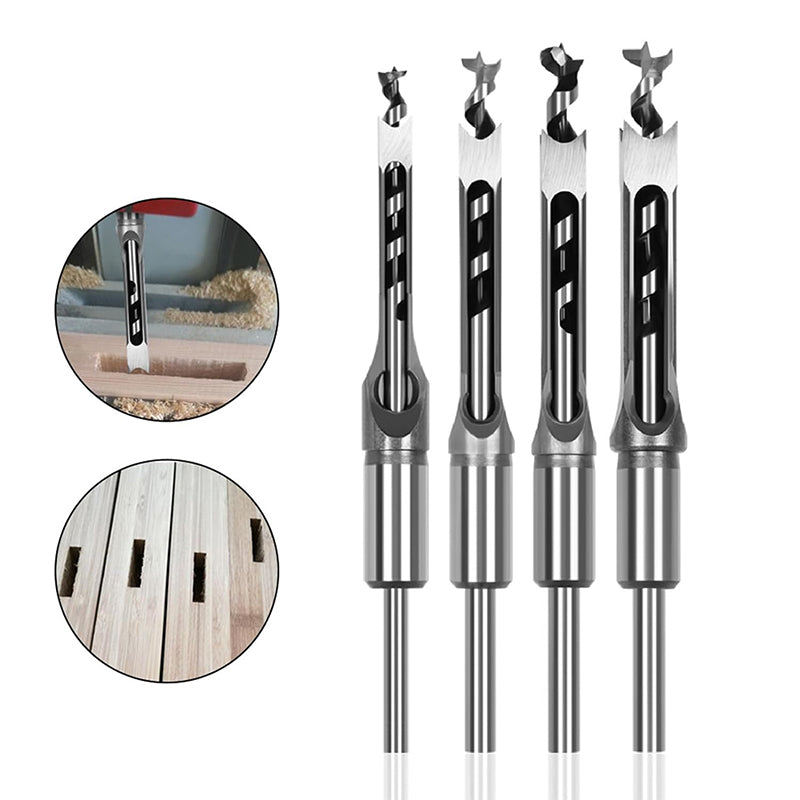 Hot Sale Metal Material square Hole Drill Bit for Wood of Power Tools 6-25mm Size Customization