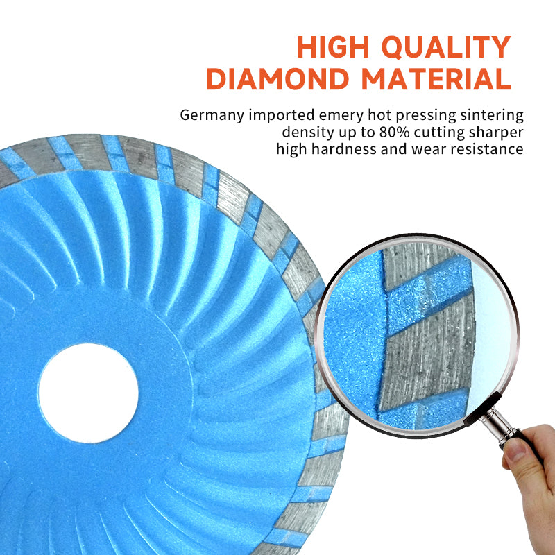 Factory Direct Sale 125mm Turbo Diamond Saw Blade for Efficient Tile Cutting