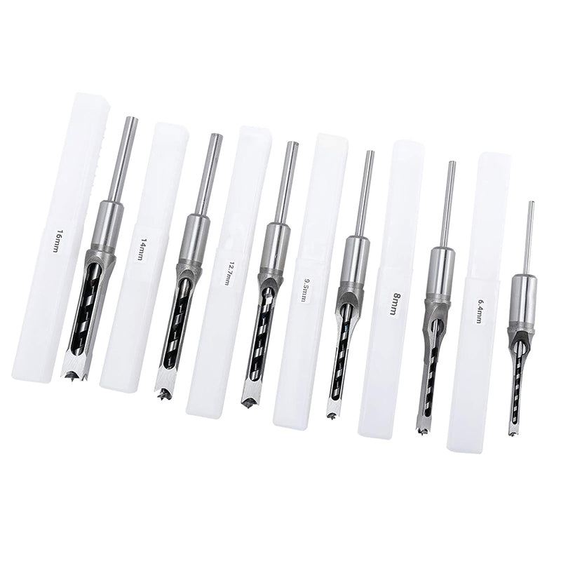 Hot Sale Metal Material square Hole Drill Bit for Wood of Power Tools 6-25mm Size Customization