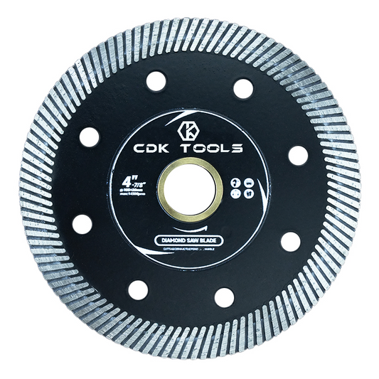 Turbo 105mm Super Thin Sinter Cutter Saw Blade Industrial Ceramic Dry Circle Cutting Disc Porcelain Tile OEM Customizable